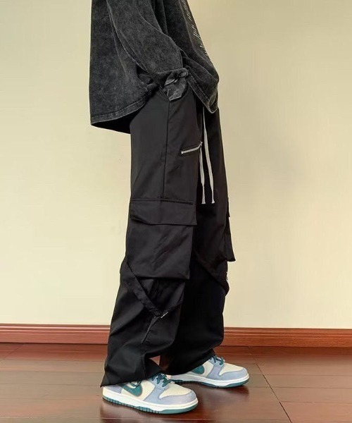 VIBGYOR(ヴィブジョー)の「【バーレスク】ベルテッドカーゴパンツ(BQ)(カーゴパンツ・メンズ・カーキ/ブラック・MEDIUM/LARGE/X-LARGE)」の9枚目の写真