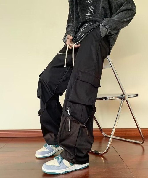 VIBGYOR(ヴィブジョー)の「【バーレスク】ベルテッドカーゴパンツ(BQ)(カーゴパンツ・メンズ・カーキ/ブラック・MEDIUM/LARGE/X-LARGE)」の11枚目の写真