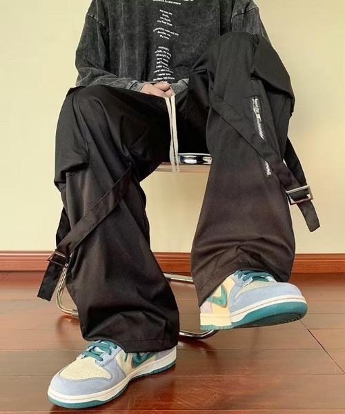 VIBGYOR(ヴィブジョー)の「【バーレスク】ベルテッドカーゴパンツ(BQ)(カーゴパンツ・メンズ・カーキ/ブラック・MEDIUM/LARGE/X-LARGE)」の12枚目の写真