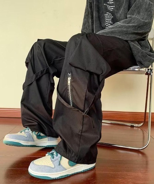 VIBGYOR(ヴィブジョー)の「【バーレスク】ベルテッドカーゴパンツ(BQ)(カーゴパンツ・メンズ・カーキ/ブラック・MEDIUM/LARGE/X-LARGE)」の13枚目の写真