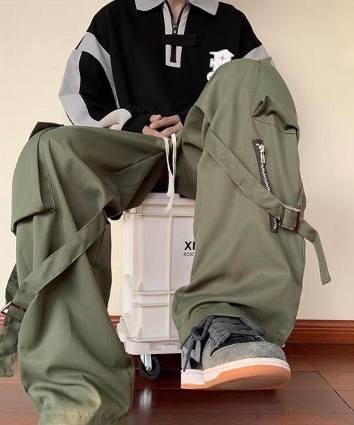 VIBGYOR(ヴィブジョー)の「【バーレスク】ベルテッドカーゴパンツ(BQ)(カーゴパンツ・メンズ・カーキ/ブラック・MEDIUM/LARGE/X-LARGE)」の20枚目の写真