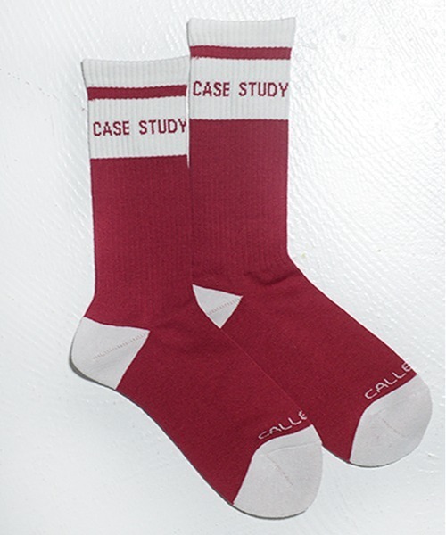 GIORDANO（ジョルダーノ）の「[ CALLEJERA ] HIGH SOCKS（ソックス/靴下・レディース・ダークグリーン/ブラック/レッド・FREE）」の7枚目の写真