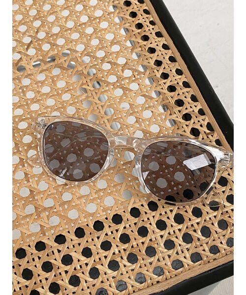 Ungrid（アングリッド）の「クリアフレームサングラス（サングラス・レディース・クリア・FREE）」の2枚目の写真