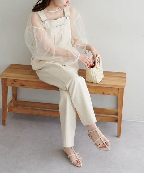 DISCOAT（ディスコート）の「センターストラップフラットシューズ（サンダル・レディース・ブラック/アイボリー/イエロー・MEDIUM/LARGE）」の6枚目の写真