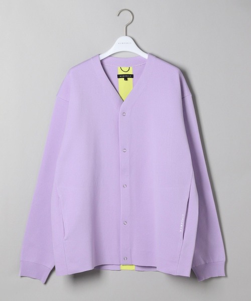 NUMERALS（ヌメラルズ）の「【UNISEX】[NUMERALS]コンフォータブルニットカーディガン（カーディガン/ボレロ・メンズ・ラベンダー/ブラック・MEDIUM/LARGE）」の10枚目の写真