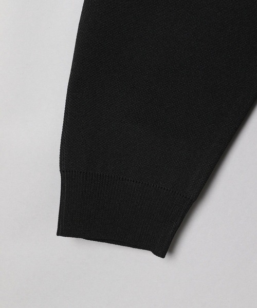 NUMERALS（ヌメラルズ）の「【UNISEX】[NUMERALS]コンフォータブルニットカーディガン（カーディガン/ボレロ・メンズ・ラベンダー/ブラック・MEDIUM/LARGE）」の4枚目の写真