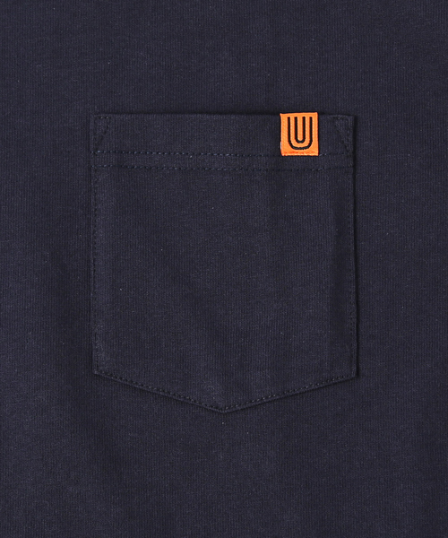 UNIVERSAL OVERALL(ユニバーサルオーバーオール)の「【UNIVERSAL OVERALL/ユニバーサルオーバーオール】 ポケットTシャツ / POCKET TEE / ユニセックス(Tシャツ/カットソー・メンズ・グレー/ホワイト/ネイビー/ブラック・L/XL/M)」の15枚目の写真