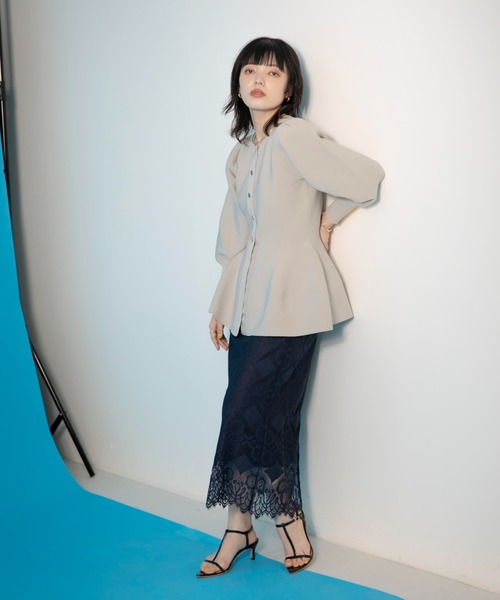 レースナロースカート（スカート）｜Eimee Law（エイミーロウ