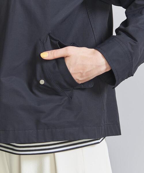 BEAUTY&YOUTH UNITED ARROWS(ビューティーアンドユースユナイテッドアローズ)の「グログランフードマウンテンパーカー/23SS -2WAY/撥水加工-(マウンテンパーカー・レディース・ネイビー/オフホワイト/モカ・S/M/L)」の17枚目の写真