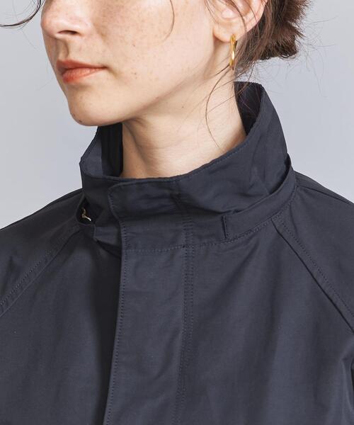 BEAUTY&YOUTH UNITED ARROWS(ビューティーアンドユースユナイテッドアローズ)の「グログランフードマウンテンパーカー/23SS -2WAY/撥水加工-(マウンテンパーカー・レディース・ネイビー/オフホワイト/モカ・S/M/L)」の21枚目の写真