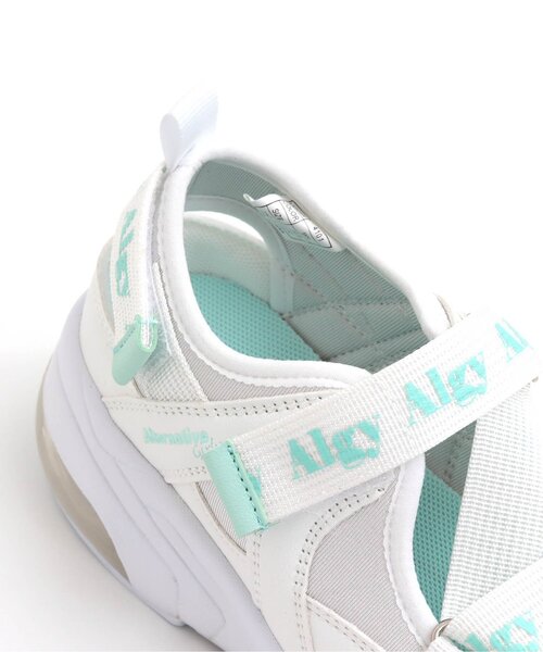 algy（アルジー）の「エア底ロゴベルトスニーカー（スニーカー・キッズ・ブラック/オフホワイト・20/23/21/24/22）」の7枚目の写真