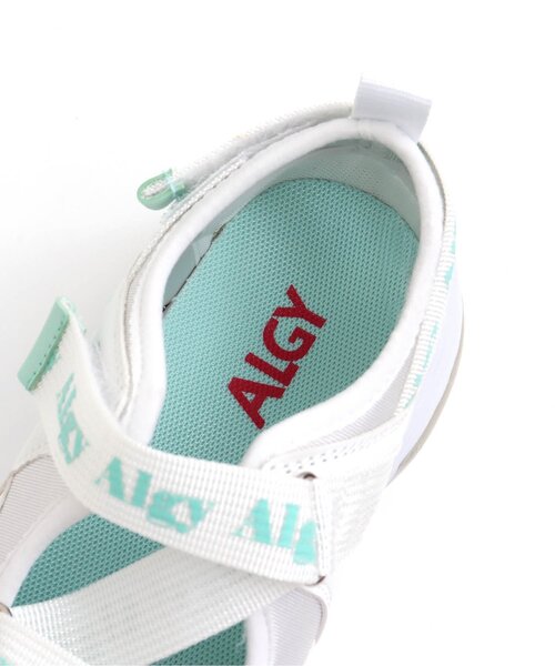 algy（アルジー）の「エア底ロゴベルトスニーカー（スニーカー・キッズ・ブラック/オフホワイト・20/23/21/24/22）」の9枚目の写真