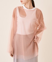 Solace | チュールシアーレイヤードプルオーバー(シャツ/ブラウス)