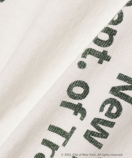 Ray BEAMS（レイビームス）の「GOOD ROCK SPEED × Ray BEAMS / 別注 NYC リンガー Tシャツ（Tシャツ/カットソー・レディース・グリーン/インディゴブルー・ONE SIZE）」の12枚目の写真