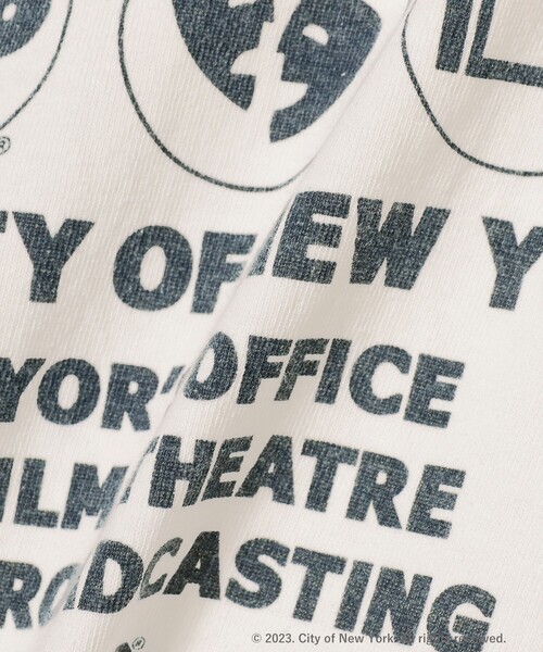 Ray BEAMS（レイビームス）の「GOOD ROCK SPEED × Ray BEAMS / 別注 NYC リンガー Tシャツ（Tシャツ/カットソー・レディース・グリーン/インディゴブルー・ONE SIZE）」の16枚目の写真