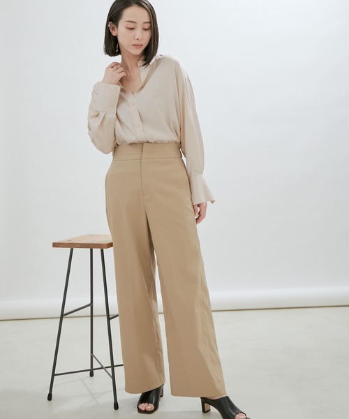 フィブリルシャンブレーオーバーシャツ