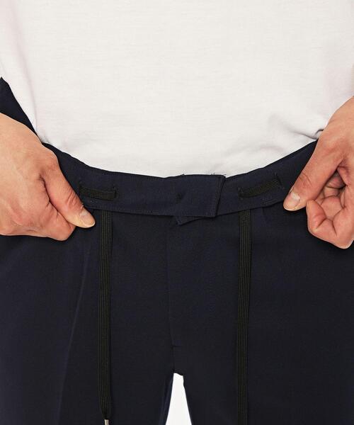 green label relaxing(グリーンレーベルリラクシング)の「【WEB限定】JUSTFIT メッシュ 1タック パンツ(スラックス・メンズ・ネイビー/グレー・S/XL/M/L)」の13枚目の写真