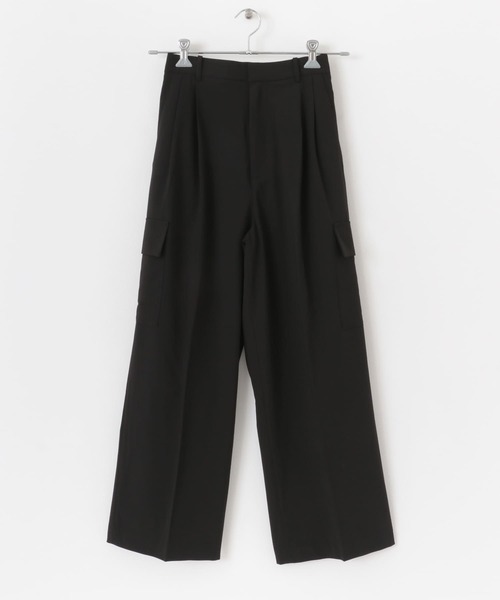 URBAN RESEARCH Sonny Label（アーバンリサーチサニーレーベル）の「タックカーゴパンツ（カーゴパンツ・レディース・ブラック/ベージュ系その他・38/36）」の12枚目の写真