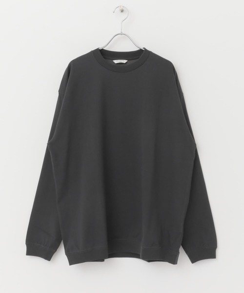 URBAN RESEARCH DOORS（アーバンリサーチドアーズ）の「クルーネックロングスリーブタフTシャツ（Tシャツ/カットソー・メンズ・イエロー/ホワイト/ライトグレー/チャコールグレー・MEDIUM/LARGE）」の22枚目の写真