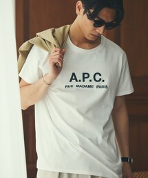 FREAK'S STORE | A.P.C.×FREAK'S STORE/アーペーセー 別注 ビッグシルエット RUE MADAME TEE/ル・マダム 半袖Tシャツ(Tシャツ/カットソー)