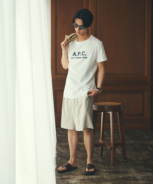 別注 RUE MADAME T A.P.C×FREAK'S STOREトップス A.P.C./別注 RUE MADAME T-shirt｜Daytona Park(FREAK'S STORE