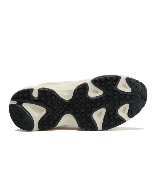 FILA（フィラ）の「レイトレイサー / RAY TRACER / 厚底スニーカー（スニーカー・レディース・ホワイト/ベージュ/ホワイト×パープル/ホワイト×ピンク・25.5cm/26.5cm/26.0cm/27.0cm/27.5cm/28.0cm/22.5cm/23.0cm/23.5cm/24.0cm/24.5cm/25.0cm/29.0cm）」の12枚目の写真