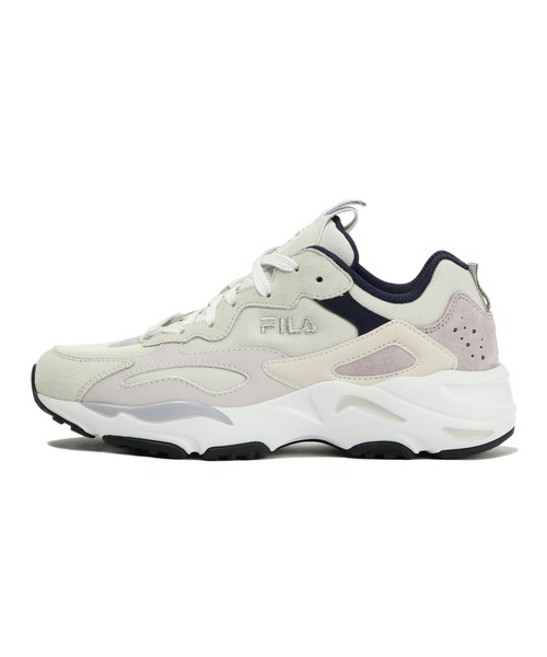 FILA（フィラ）の「レイトレイサー / RAY TRACER / 厚底スニーカー（スニーカー・レディース・ホワイト/ベージュ/ホワイト×パープル/ホワイト×ピンク・25.5cm/26.5cm/26.0cm/27.0cm/27.5cm/28.0cm/22.5cm/23.0cm/23.5cm/24.0cm/24.5cm/25.0cm/29.0cm）」の17枚目の写真