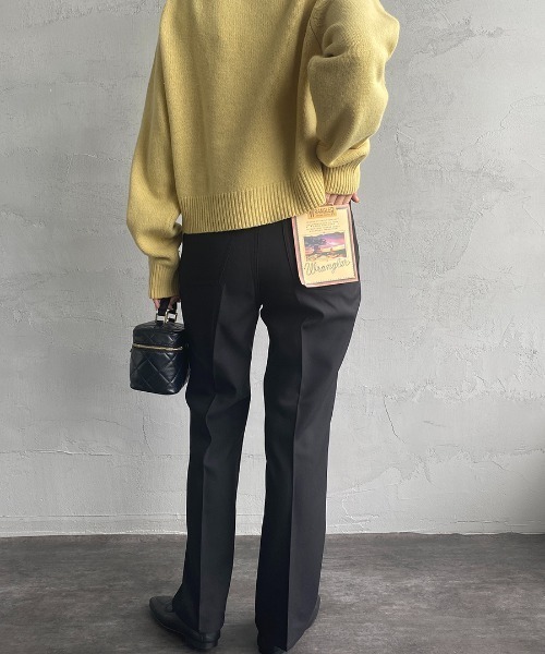 Wrangler（ラングラー）の「[Wrangler/ラングラー] ランチャーフレアドレスパンツ（その他パンツ・レディース・ブラック/ブラウン・M/XS/S）」の13枚目の写真