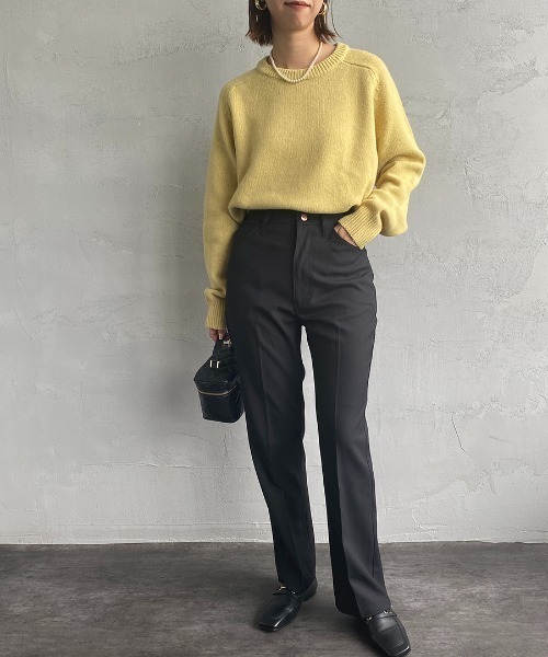 Wrangler（ラングラー）の「[Wrangler/ラングラー] ランチャーフレアドレスパンツ（その他パンツ・レディース・ブラック/ブラウン・M/XS/S）」の4枚目の写真