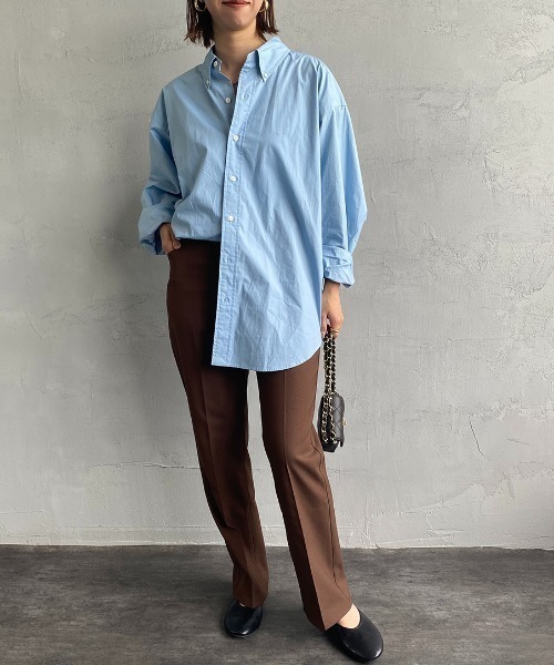 Wrangler（ラングラー）の「[Wrangler/ラングラー] ランチャーフレアドレスパンツ（その他パンツ・レディース・ブラック/ブラウン・M/XS/S）」の5枚目の写真
