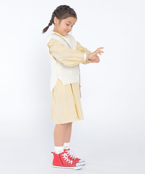 【セール】SHIPS KIDS:100~130cm / フリル シャツ ワンピース(ワンピース)|SHIPS(シップス) 【セール】SHIPS KIDS:100~130cm / フリル シャツ ワンピース(ワンピース)|SHIPS(シップス)