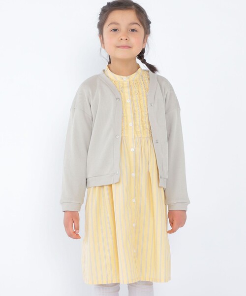 【セール】SHIPS KIDS:100~130cm / フリル シャツ ワンピース(ワンピース)|SHIPS(シップス) 【セール】SHIPS KIDS:100~130cm / フリル シャツ ワンピース(ワンピース)|SHIPS(シップス)
