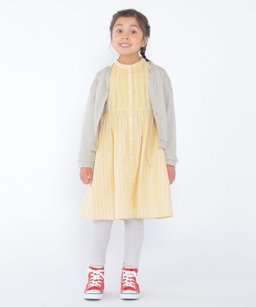 【セール】SHIPS KIDS:100~130cm / フリル シャツ ワンピース(ワンピース)|SHIPS(シップス) 【セール】SHIPS KIDS:100~130cm / フリル シャツ ワンピース(ワンピース)|SHIPS(シップス)