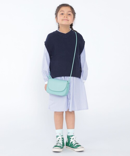 【セール】SHIPS KIDS:100~130cm / フリル シャツ ワンピース(ワンピース)|SHIPS(シップス) 【セール】SHIPS KIDS:100~130cm / フリル シャツ ワンピース(ワンピース)|SHIPS(シップス)