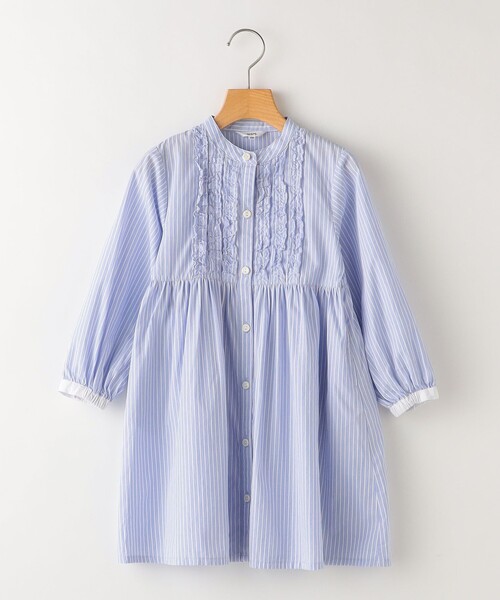 【セール】SHIPS KIDS:100~130cm / フリル シャツ ワンピース(ワンピース)|SHIPS(シップス) 【セール】SHIPS KIDS:100~130cm / フリル シャツ ワンピース(ワンピース)|SHIPS(シップス)