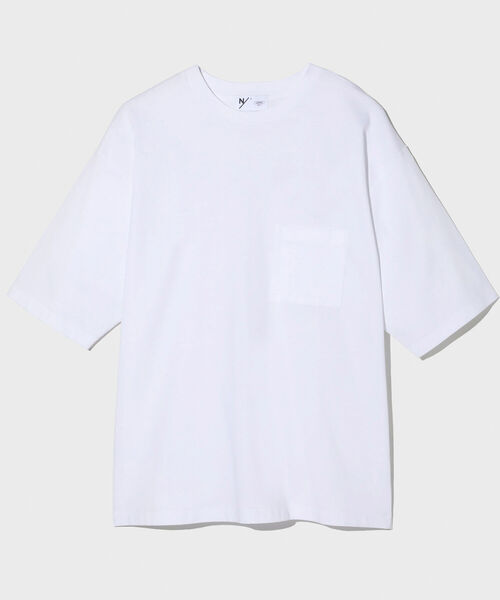 MXP（エムエックスピー）の「《WEB限定》【NEUTRALWORKS./ニュートラルワークス】SC BIG TEE ポケT ビッグシルエット（Tシャツ/カットソー・メンズ・ブラック/ホワイト/ダークネイビー・L）」の2枚目の写真