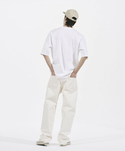 MXP（エムエックスピー）の「《WEB限定》【NEUTRALWORKS./ニュートラルワークス】SC BIG TEE ポケT ビッグシルエット（Tシャツ/カットソー・メンズ・ブラック/ホワイト/ダークネイビー・L）」の5枚目の写真