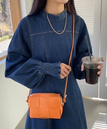 【WEB限定】メッシュ編みミニショルダーバッグ