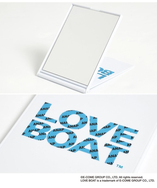 LOVE BOAT（ラブ・ボート）の「【LOVE BOAT×ANAP】ミラー（手鏡/メイク
