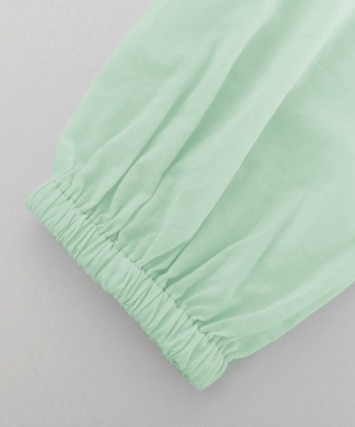 lulpini（ルルピー二）の「kids ティアードブラウス（シャツ/ブラウス・キッズ・オフホワイト/ラベンダー/ミント・L/M/S）」の17枚目の写真