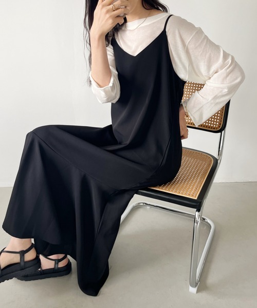 CLEA（クレア）の「シアーメッシュオーバー長袖トップス（Tシャツ/カットソー・レディース・ライトグレー/ホワイト/オリーブ/ブラック・FREE）」の12枚目の写真