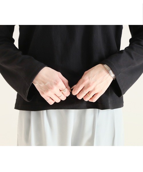 reca(レカ)の「ロゴロンT(Tシャツ/カットソー・レディース・ブラック/ホワイト・FREE)」の21枚目の写真