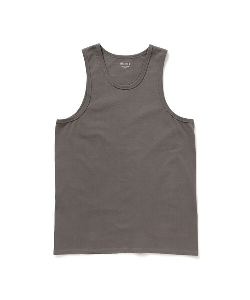 BEAMS（ビームス）の「BEAMS / ルーズフィット タンクトップ（タンクトップ・メンズ・グレー/ブラック/ホワイト・S/M/L）」の4枚目の写真