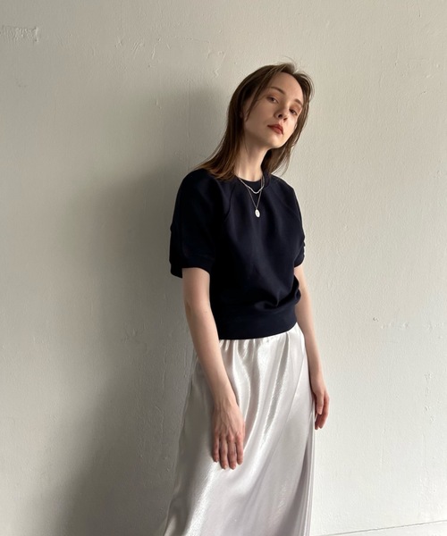 DIDOT.】ラグランクロップドハーフT（Tシャツ/カットソー