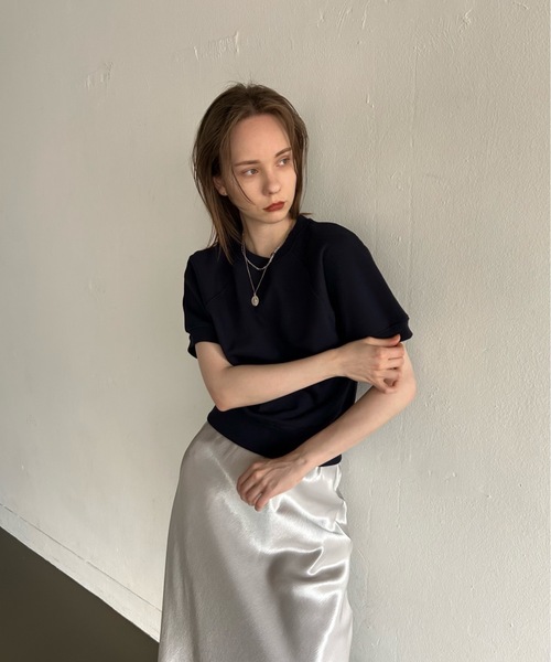 DIDOT.】ラグランクロップドハーフT（Tシャツ/カットソー