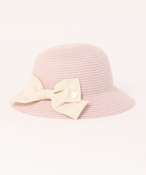 petit main（プティマイン）の「折りたたみリボンハット（キャップ・キッズ・ライトブルー/ベージュ/ライトピンク・52cm/54cm/50cm）」の16枚目の写真