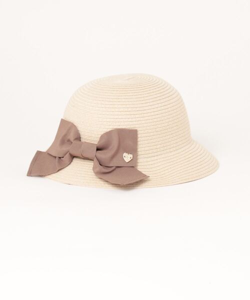 petit main（プティマイン）の「折りたたみリボンハット（キャップ・キッズ・ライトブルー/ベージュ/ライトピンク・52cm/54cm/50cm）」の11枚目の写真