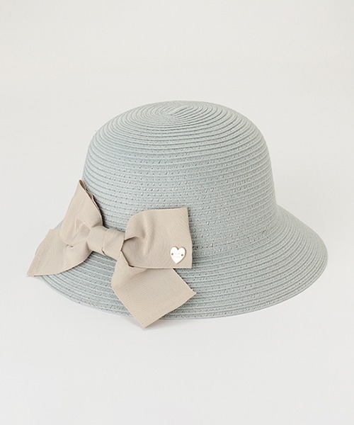 petit main（プティマイン）の「折りたたみリボンハット（キャップ・キッズ・ライトブルー/ベージュ/ライトピンク・52cm/54cm/50cm）」の13枚目の写真