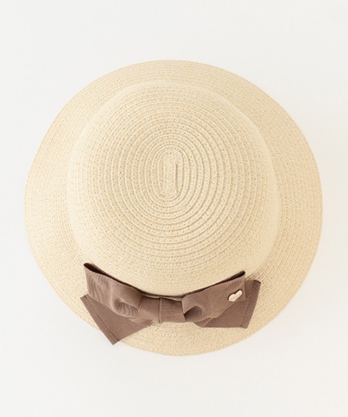 petit main（プティマイン）の「折りたたみリボンハット（キャップ・キッズ・ライトブルー/ベージュ/ライトピンク・52cm/54cm/50cm）」の17枚目の写真