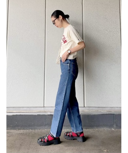 Champion（チャンピオン）の「【Champion】カレッジロゴＴシャツ（Tシャツ/カットソー・レディース・キナリ/ダークグレー・L/M）」の14枚目の写真